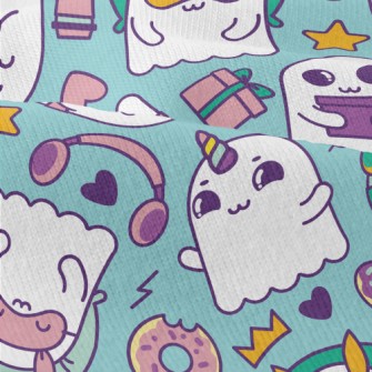 Cute Funny Ghost Modern Jersey