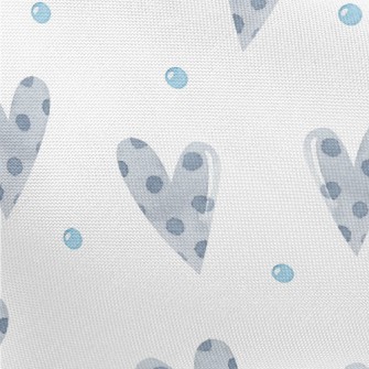 Decorative Love Hearts Pongee