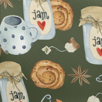 Jam Tea Bag Bread Pongee