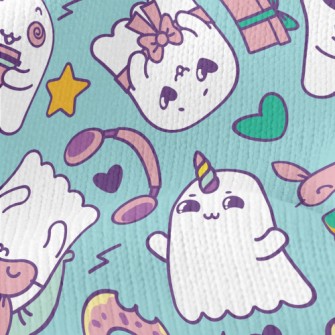 Cute Funny Ghost Stretch Jersey