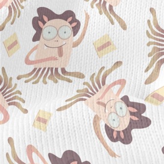 Tongue Sticking Out Big Eyes G Stretch Jersey
