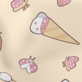 Watermelon Popsicle Kebabs Lightweight Cotton Poplin