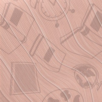 Book Alarm Clock Globe Midweight Cotton Poplin