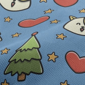 Dogs Have A Happy Christmas Performance Linen