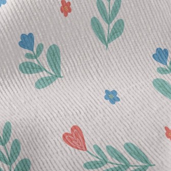 Love Little Flowers Standard Corduroy