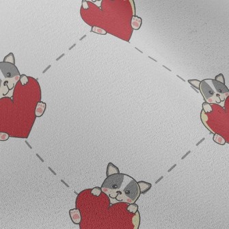 Hug The Loving Dog Chiffon