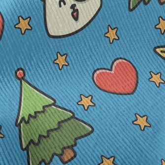 Dogs Have A Happy Christmas Standard Corduroy