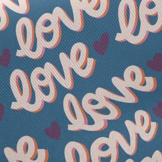 Write Love All Over The Grass Twill