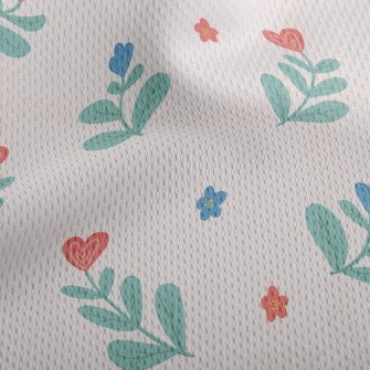 Love Little Flowers Athletic Mesh Flat Back