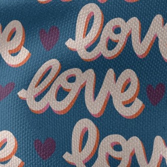 Write Love All Over The Grass Waterproof Canvas