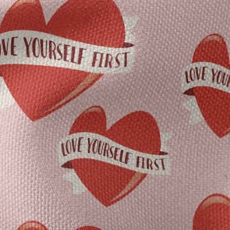 Love Yourself First Waterproof Canvas