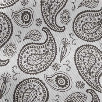Simple Style Paisley Flower Standard Corduroy