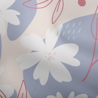 Depicting A Large White Flower Dobby