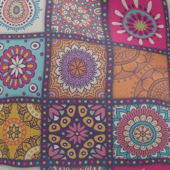 Lattice Wheal Flower Chiffon