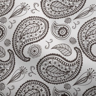 Simple Style Paisley Flower Dobby