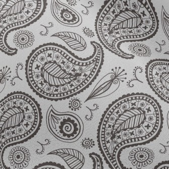Simple Style Paisley Flower Chiffon
