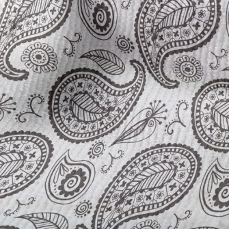 Simple Style Paisley Flower Terry