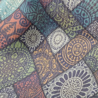 Combination Block Damask Terry