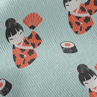 Japanese Doll Sushi Standard Corduroy
