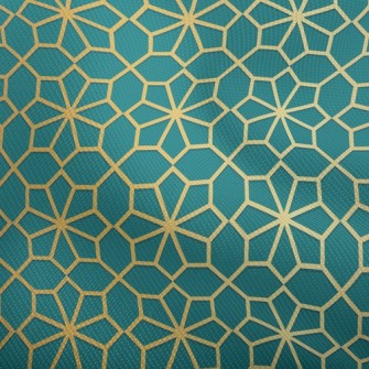 Gold-edged Flowers Dobby