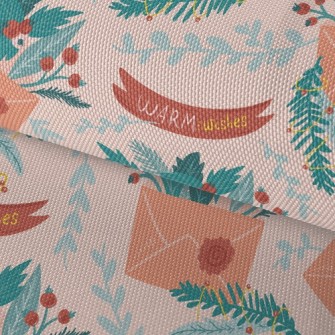 Christmas Greeting Letters Waterproof Oxford