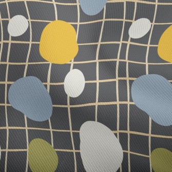 Lines With Multi-colored Dots Dobby