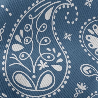 Classic Style Paisley Flower Standard Corduroy