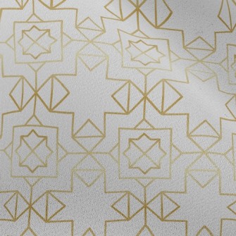 Gold Edge Lines Chiffon
