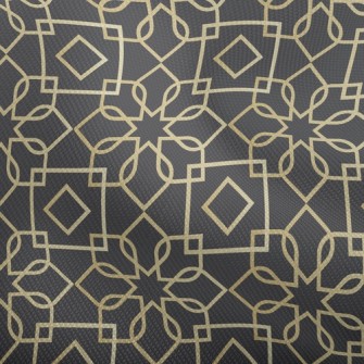 Gold Edge Lines Dobby