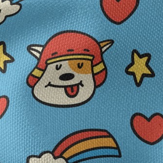 Playful Tongue Sticking Out Do Waterproof Canvas