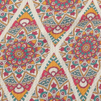 Mysterious Damask Birdseye Piqué