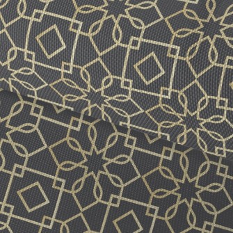 Gold Edge Lines Waterproof Oxford