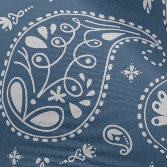 Classic Style Paisley Flower Chiffon
