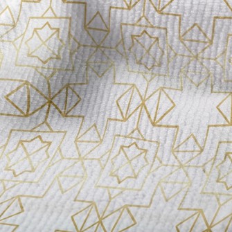 Gold Edge Lines Terry