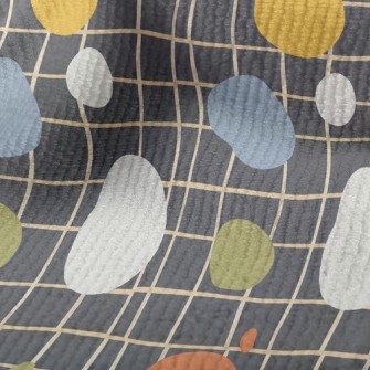 Lines With Multi-colored Dots Terry