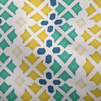 Flower Shaped Block Splicing Dobby