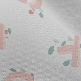 Uppercase English Letters Chiffon