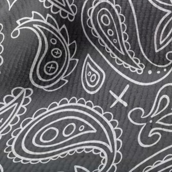 Simple Cute Paisley Flower Terry