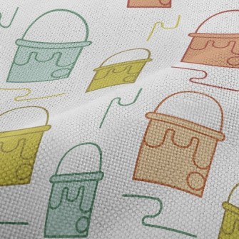 Cute Paint Bucket Performance Linen