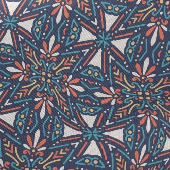 Kaleidoscope Of Flowers Twill