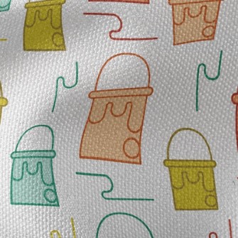 Cute Paint Bucket Waterproof Canvas