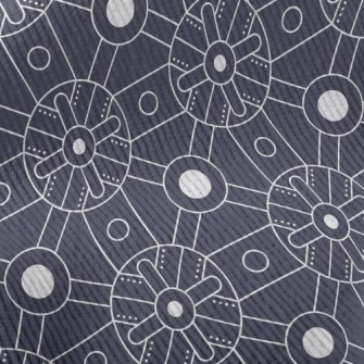 Deformed Square Circle Standard Corduroy