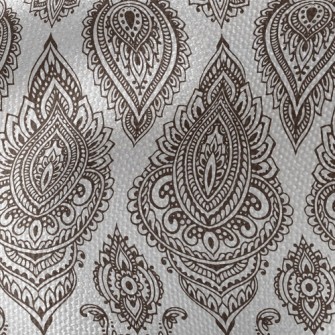 Mysterious Vintage Damask Waterproof Canvas