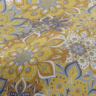 Dazzling Flower Performance Linen