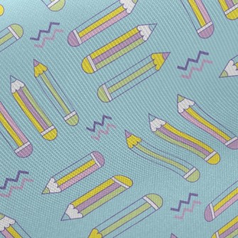 Fluorescent Pink Pencil Twill