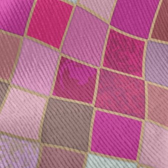 Pink Mosaic Standard Corduroy