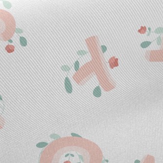 Uppercase English Letters Twill