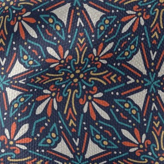 Kaleidoscope Of Flowers Waterproof Canvas