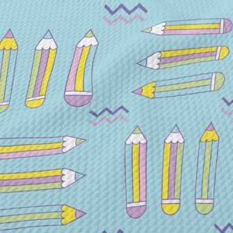 Fluorescent Pink Pencil Birdseye Piqué