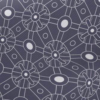 Deformed Square Circle Twill